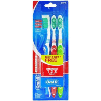 Oral-B All Rounder Soft Brushes 3pack