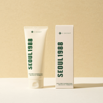 K-SECRET SEOUL 1988 Cleansing Foam : Pine Cica 1% + Probiotics – 150ml