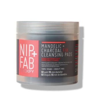 NIP+FAB Mandelic + Charcoal Fix Cleansing Pads