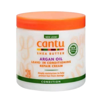 Cantu Shea Butter Argan Oil Leave-In Conditioner Repair Cream 453g
