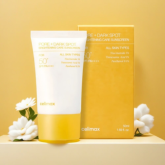 CELIMAX Pore + Dark Spot Brightening Care Sunscreen SPF50+ PA++++ 50ml