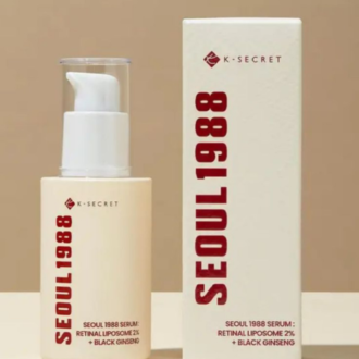 K-SECRET Seoul 1988 Serum: Retinal Liposome 2% + Black Ginseng 30ml