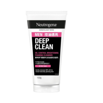 Neutrogena Men Deep Clean Oil Control Brightening Foaming Cleanser 150g