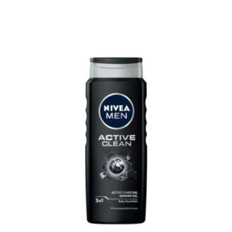 NIVEA Men Active Clean Shower Gel 3 in 1