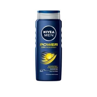 NIVEA Men Power 24H Fresh Effect Shower Gel 3 in 1 500ml
