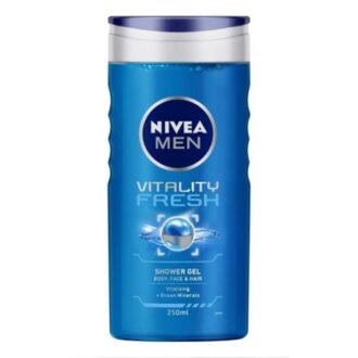 NIVEA Men Vitality 24Hr Fresh Effect Shower Gel 3 in 1 (250ml)