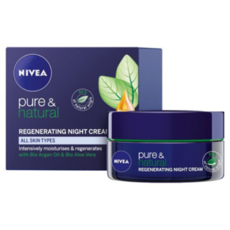 Nivea Pure & Natural Anti-Wrinkle Night Cream 50ml